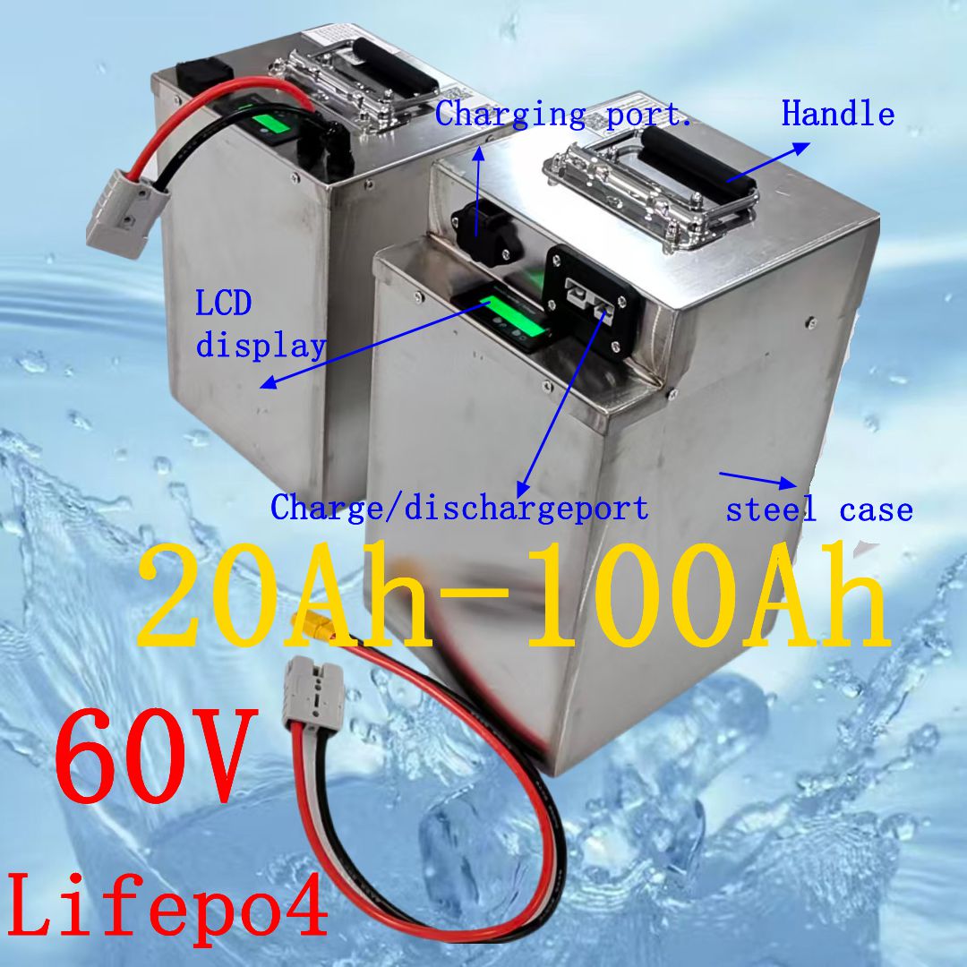 72V 40Ah Lifepo4 Battery Pack - Batería de fosfato de hierro y