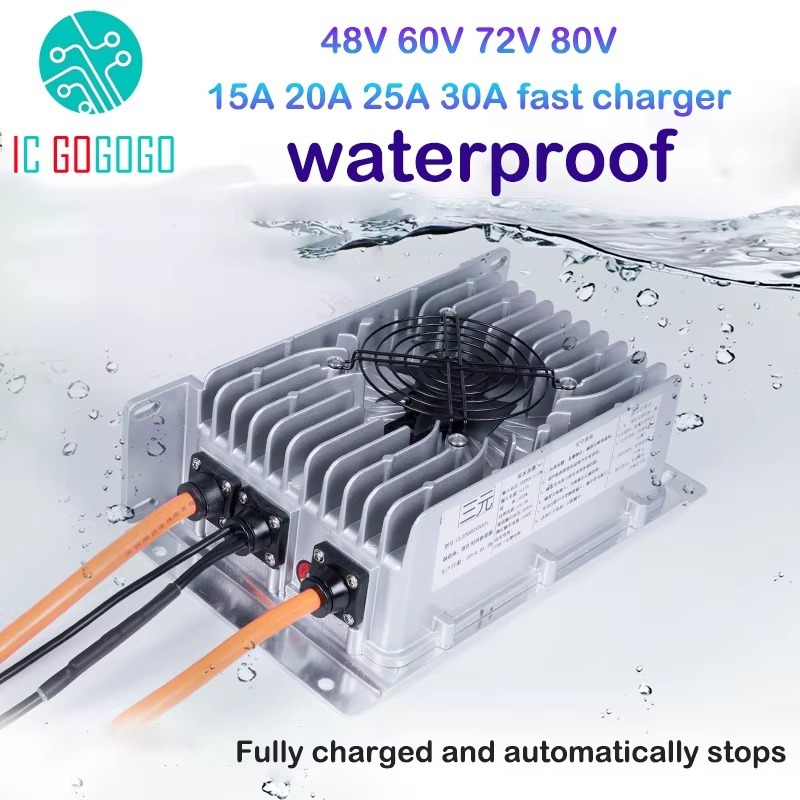 Cargador de Batería de Iones d - 72V 15A Fast Charger reseña y precio