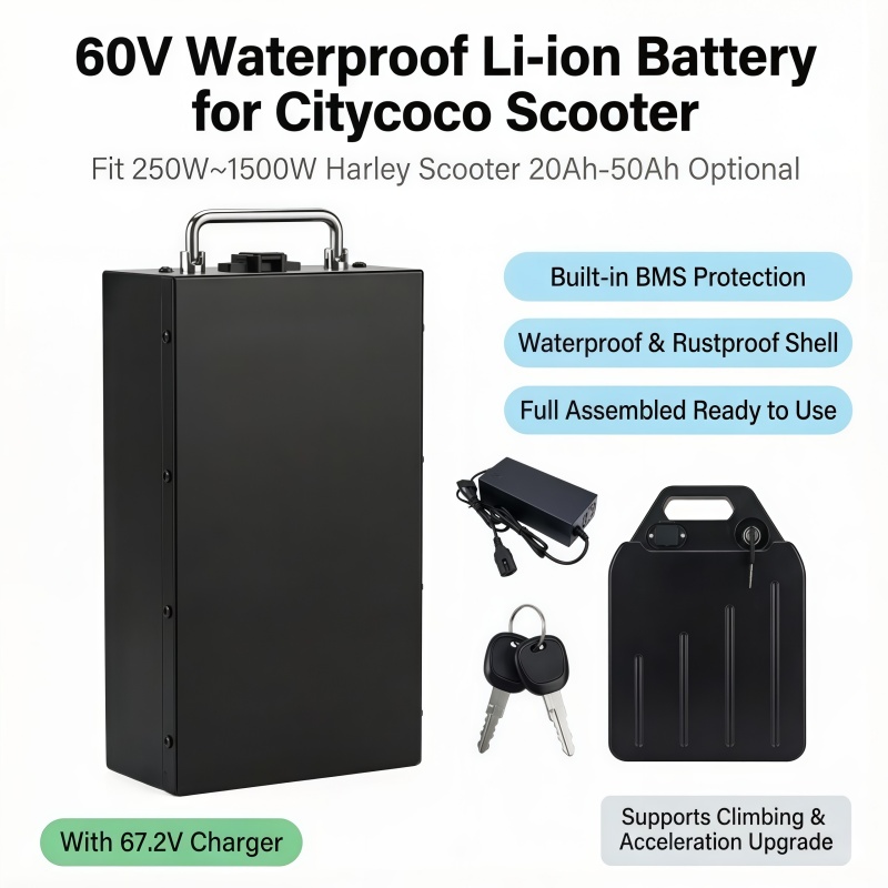 Batería de Litio de 60V de Int - 60V 50Ah Electric Scooter Battery reseña y precio