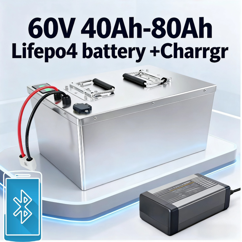 Batería 60V LiFePO4 40Ah 50Ah  - 60V 50Ah Electric Scooter Battery reseña y precio
