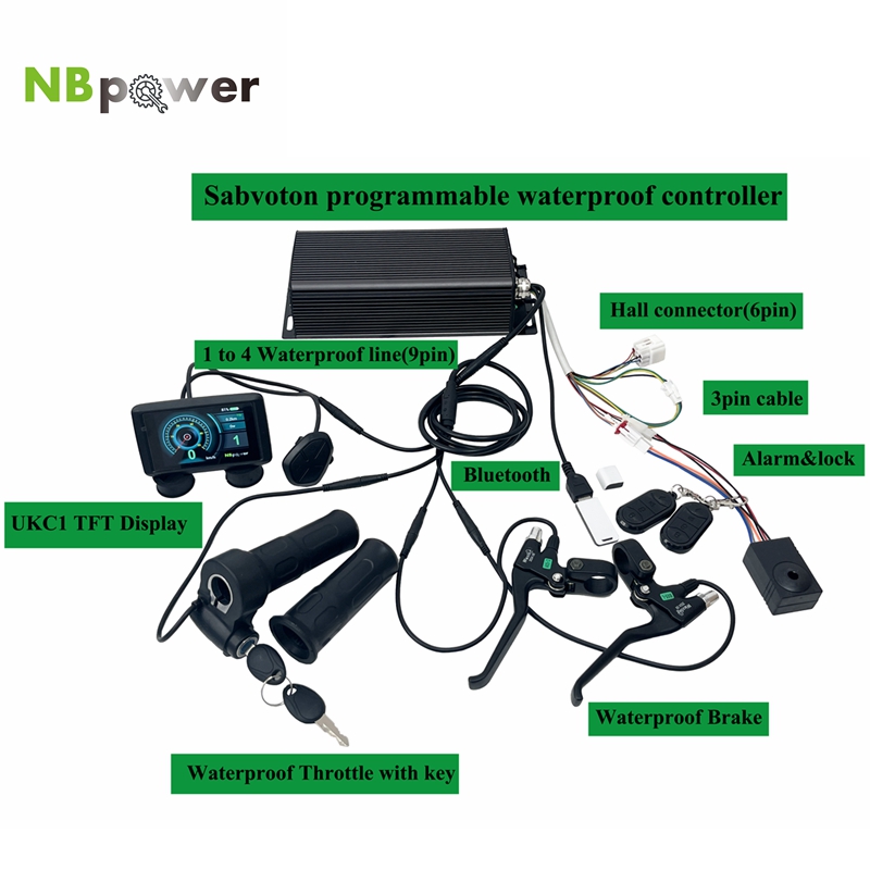 Controlador programable Sabvot - 72V 100A Sabvoton Controller reseña y precio