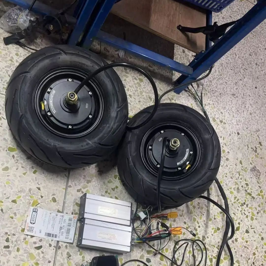 Motor de cubo de alta potencia - 13 Inch 72V 5000W Brushless Motor reseña y precio