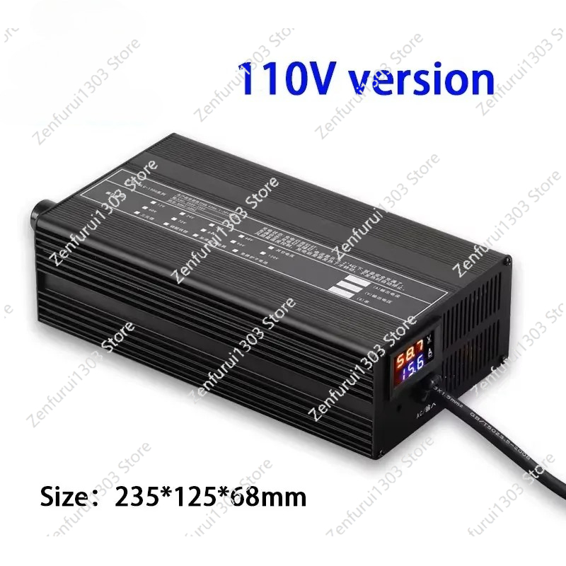 Cargador de batería de litio L - 72V 15A Fast Charger reseña y precio